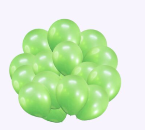 (10 Packs) 7” Normal Balloons Pack Of 50 Pcs – Green