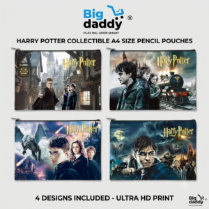 Hp magic boy printed A4 Size file pouch  Pack of 12 ( Net price - 22 )