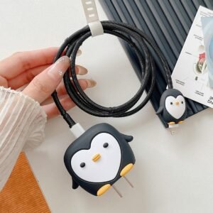 3 pcs- New Duck 20W Iphone Silicone Charger Cover (Net Price 65)